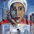 Self Portrait. Oil on canvas. (Photo courtesy of the artist)