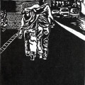 Mafia and the Aeroplane, 1994. Linocut print, 42 x 30 cm. Book: Ed. M., Peters. S., 1994, Mafia and the Aeroplane, Cape Town: Human & Rousseau.