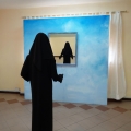 Hidden, unseen, unheard, 2010. Mannequin, dress, mirror & plywood. 400x400x300cm