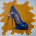 My Property, 2011. Acrylic paint on canvas. 150x150cm
