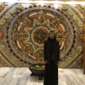 Thalente Khomo at Bihar Museum in Patna, India, 2023. (Image courtesy of the artist).