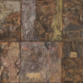 Many Goodbyes, 2010. Collage and mixed media on board. 60 x 89.8 cm (Image courtesy of Durban Art Gallery)