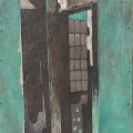 Dark Corners, 2011. Acrylic on board. 47 x 20.5 cm (Image courtesy of Durban Art Gallery).