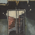 Glimpse of the Inside, 2011. Acrylic on board. 59.8 x 38.8 cm. (Image courtesy of Durban Art Gallery)