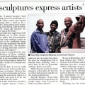 Wooden sculptures express artists' passions. Vukani News. Thursday, 24 October, 2013
