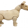 Rhino. Wood. (Photo: Cape Gallery)