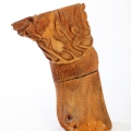 Braided Woman, c. 1994. White oak, 60 x 43 cm. Collection: R Levitan Estate. (Photo: C Beyer, © Iziko Museums)