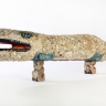 Crocodile, 1992. Wood, shells, rubber, paint, 47 x 170 x 24 cm. Collection: Iziko Museums. (Photo: C Beyer, © Iziko Museums)