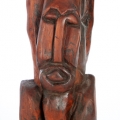 Miracle of the Universe, c. 2000. Wood, 210 x 48 cm. (Photo: C Beyer, © Iziko Museums)
