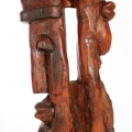 Miracle of the Universe, c. 2000. Wood, 210 x 48 cm. (Photo: C Beyer, © Iziko Museums)