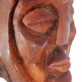Miracle of the Universe, c. 2000. Wood, 210 x 48 cm. (Photo: C Beyer, © Iziko Museums)