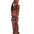 Miracle of the Universe, c. 2000. Wood, 210 x 48 cm. (Photo: C Beyer, © Iziko Museums)