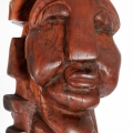 Miracle of the Universe, c. 2000. Wood, 210 x 48 cm. (Photo: C Beyer, © Iziko Museums)