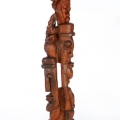 Miracle of the Universe, c. 2000. Wood, 210 x 48 cm. (Photo: C Beyer, © Iziko Museums)