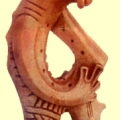 Jazz nights, 2006. Ceramics, 40 x 15 x 65 cm. (Image courtesy of the artist).