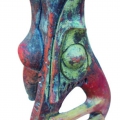 Série- My love (My love series), 2013. Mixed media, 37 x 15 x 10 cm. (Image courtesy of the artist).
