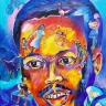 Biko, 2002. Acrylic on canvas, 110.7 x 90 cm. Cape Gallery Collection. (Photo: S Hundt)