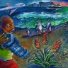 Spirit of the Cape, 2006. Acrylic on canvas. 114 x 88 cm. (Photo: S Hundt)