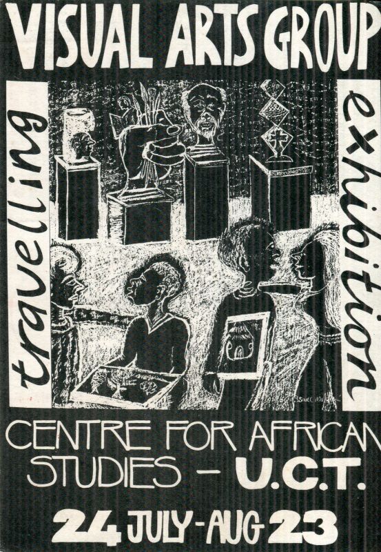 Visual Arts Group Exhibition invite, Centre for African Studies