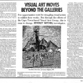 Beverley Mitchell. Visual Art Moves Beyond The Galleries. 7 - 13 March 1991.