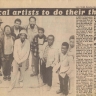 Vakalisa - ?Local artists to do their thing?, Cape Herald, 1982