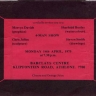 Vakalisa - Barclays Centre exhibition invitation (courtesy Mervyn Davids)