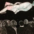 Umkhanyiselwa I (The illuminated one), 2017. Mixed media on paper, 150x205cm. (Image courtesy of the artist)