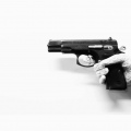Shooting Blanks 2020. Video still, 3 seconds (Photo courtesy of the artist).