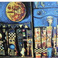 Untitled, Oil pastel, 2003, Image: (Sophie Perryer, 10 years , 100 artists - Art in a Democratic South Africa, (Bell Roberts, Cape Town, 2004), 218-221)