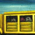 Deportation, 2007.  Mixed media on canvas. 18 x 18 cm (Photo courtesy of the artist)