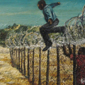 Jumper, 2007. Oil on canvas. 18 x 18cm (Photo courtesy of the artist)