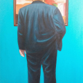 Connoisseur, 2013. Oil on canvas. 70 x 92cm (Photo courtesy of the artist)