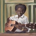 The Talented One, 2009. Oil on board.18x18cm (Photo courtesy of the artist)