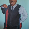 Man in Black, 2014. Oil on canvas. 62 x 120cm (Photo courtesy of the artist)